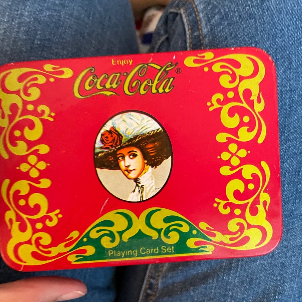 Vintage Coca Cola Playing Cards